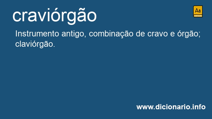 Significado de cravirgo