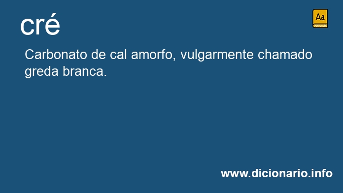 Significado de cr
