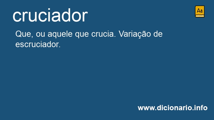 Significado de cruciador
