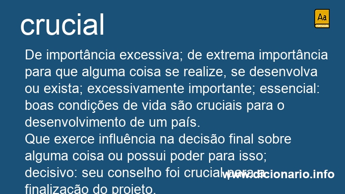 Significado de crucial