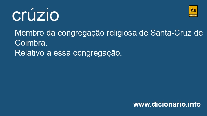 Significado de crzio
