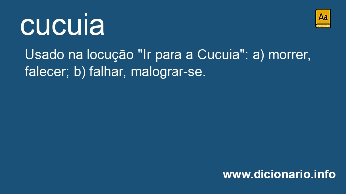 Significado de cucuia