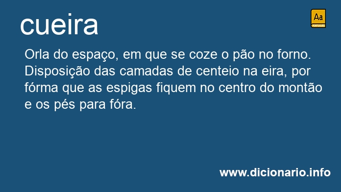 Significado de cueira