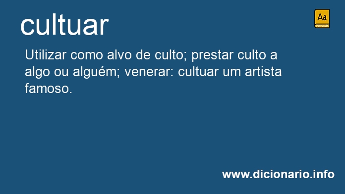 Significado de cultuara