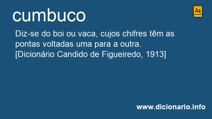 Significado de cumbuco