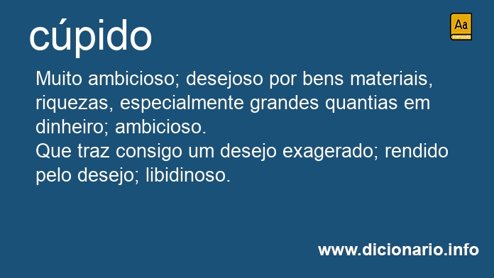 Significado de cpido