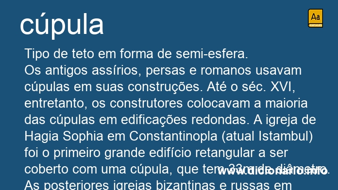 Significado de cpula