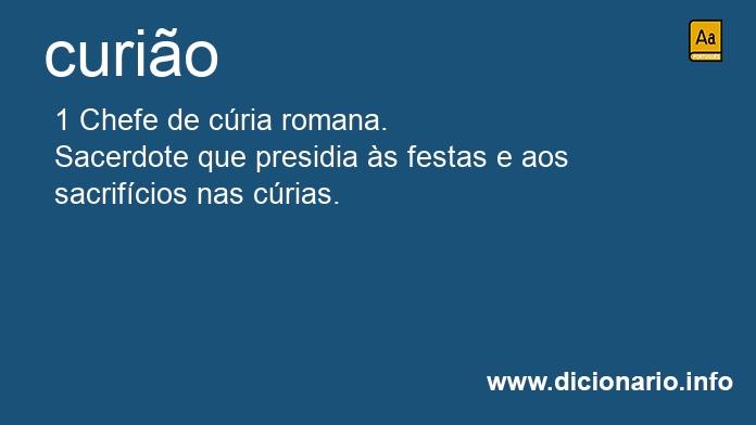 Significado de curi