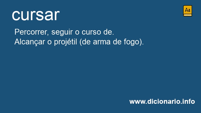 Significado de cursarias