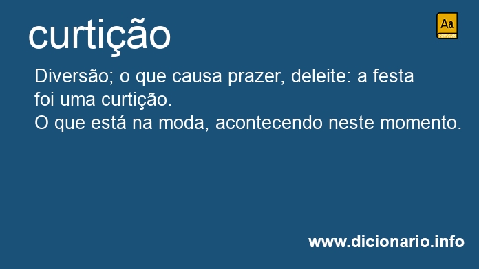 Significado de curtio