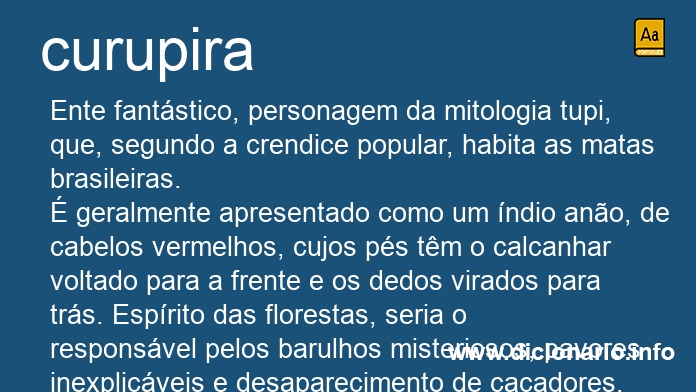 Significado de curupira