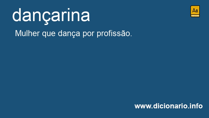 Significado de danarina