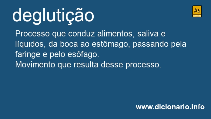 Significado de deglutio