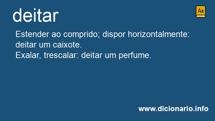 Significado de deitars