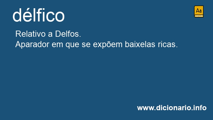 Significado de dlfico