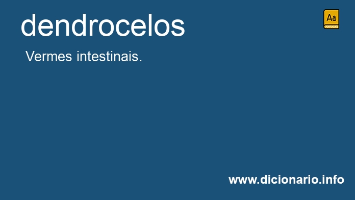 Significado de dendrocelos