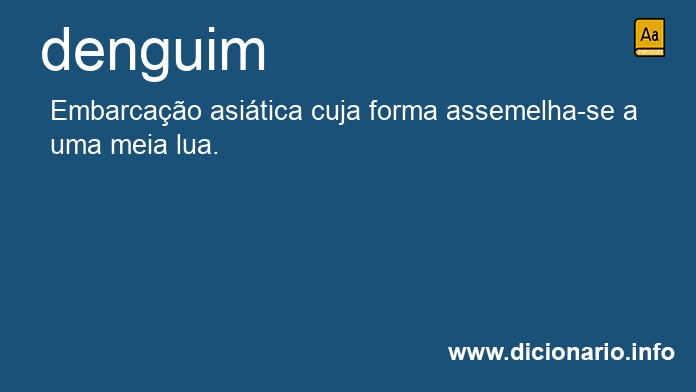 Significado de denguim