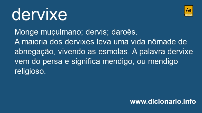 Significado de dervixes