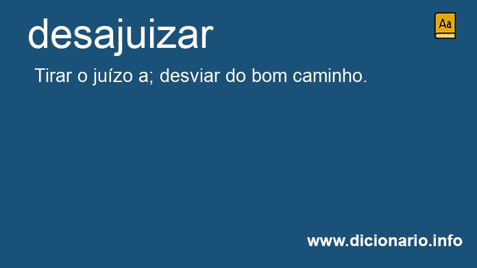 Significado de desajuzes