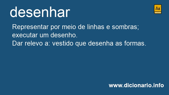 Significado de desenhavas