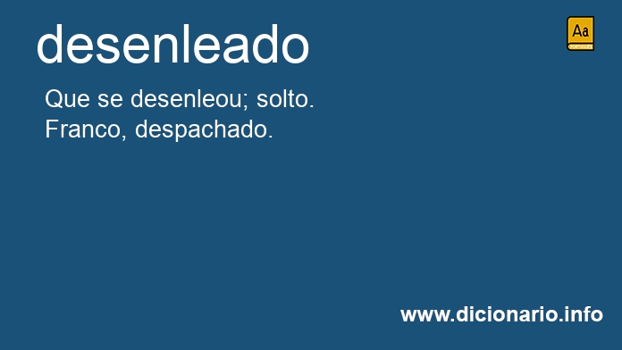 Significado de desenleado