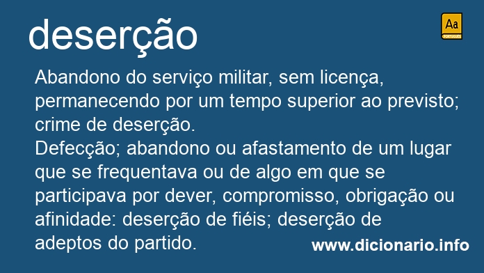 Significado de deseres