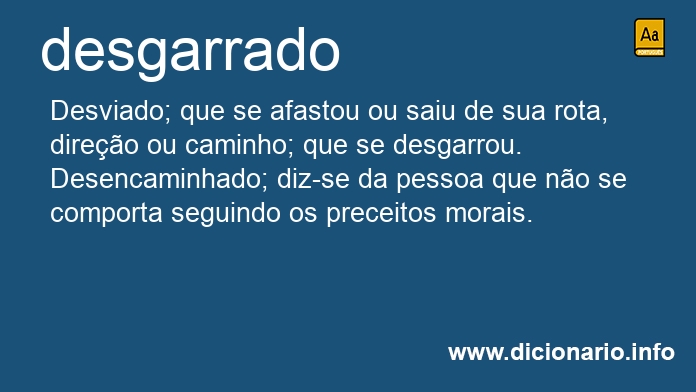 Significado de desgarrados