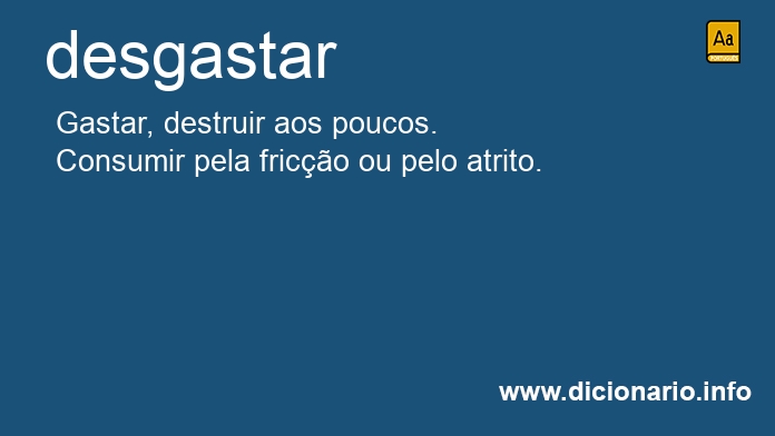 Significado de desgasta