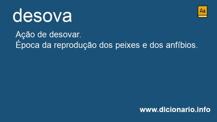 Significado de desova