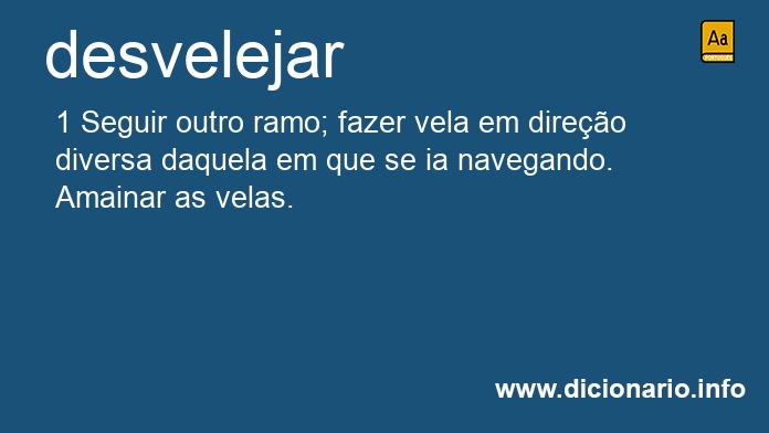 Significado de desveleja