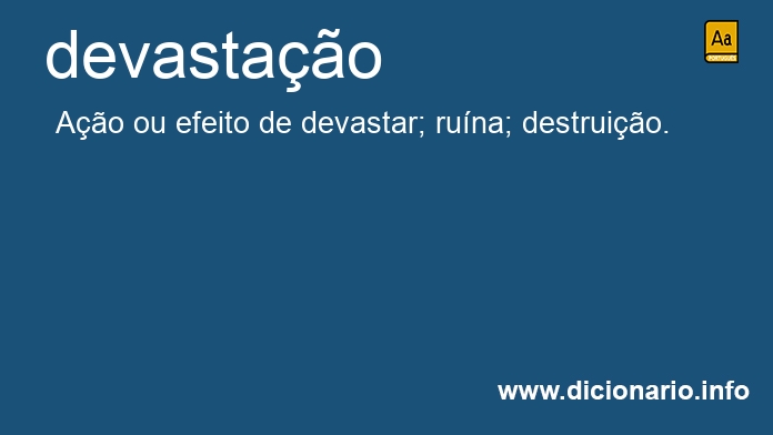 Significado de devastao