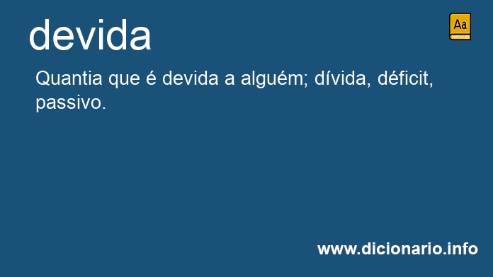 Significado de devida