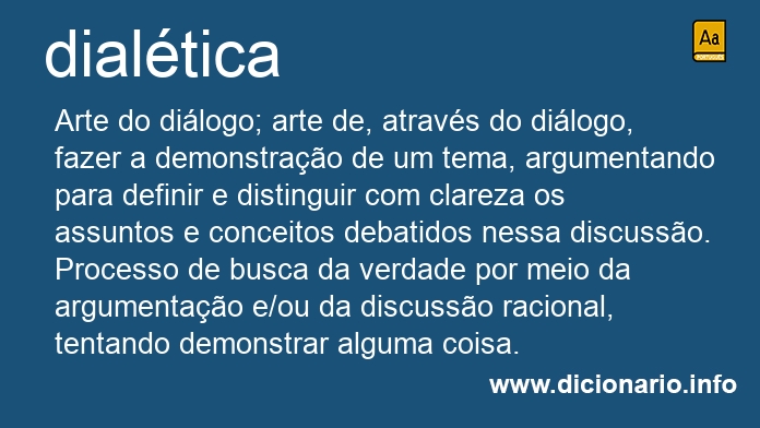 Significado de dialticas