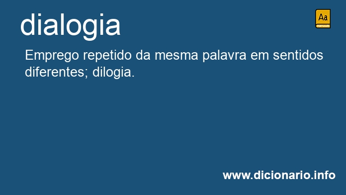 Significado de dialogia