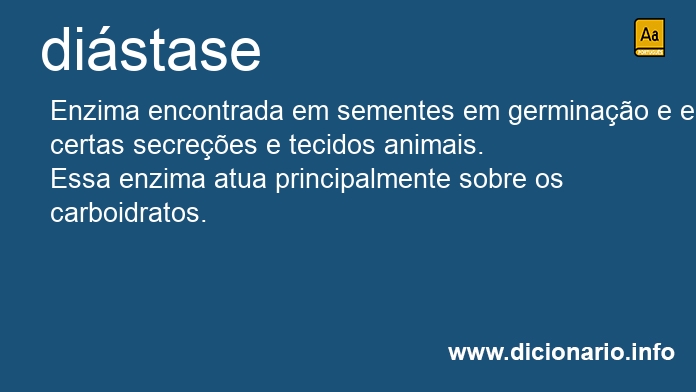 Significado de distases