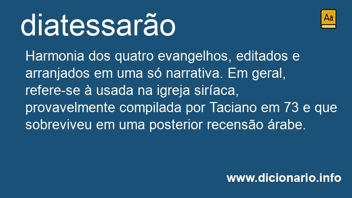 Significado de diatessaro