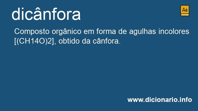 Significado de dicnfora