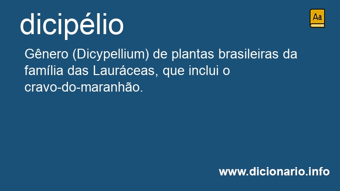 Significado de diciplio