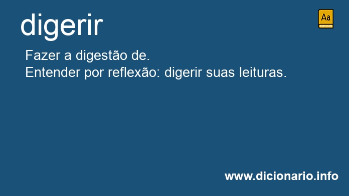 Significado de digerem