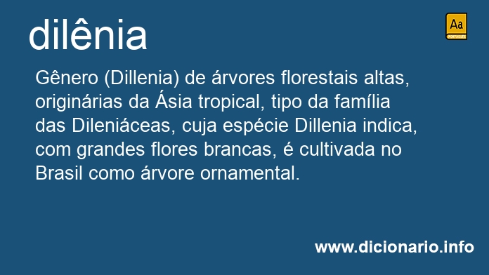 Significado de dilnia