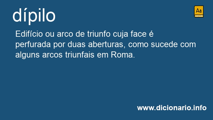 Significado de dpilo