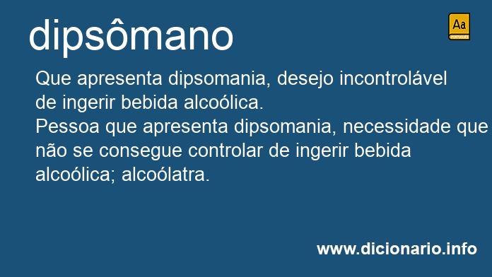 Significado de dipsmano