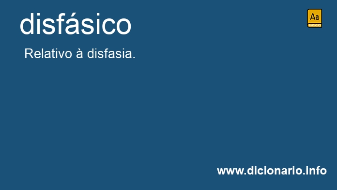 Significado de disfsica