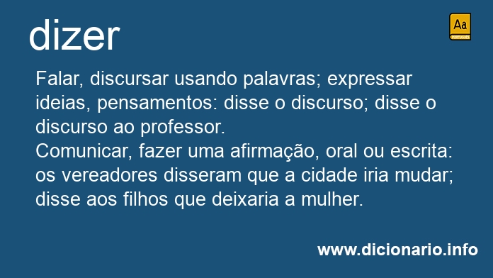 Significado de dissessem