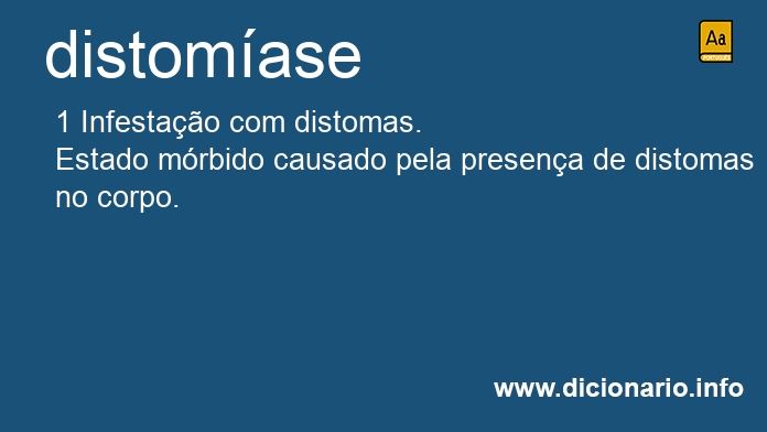 Significado de distomase