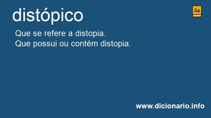 Significado de distpico