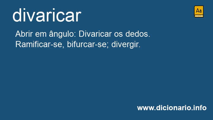 Significado de divarico