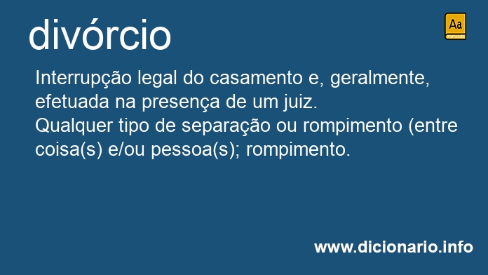 Significado de divrcio