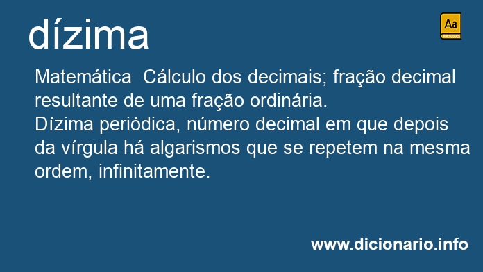 Significado de dzima