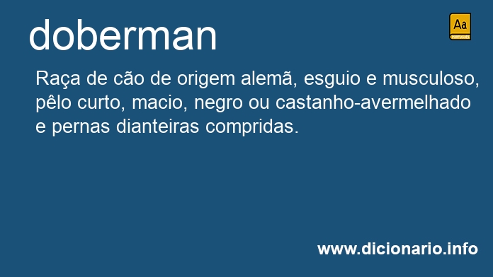 Significado de doberman